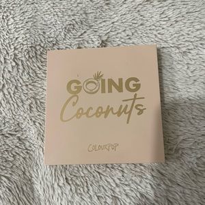 Colourpop Going coconuts eyeshadow palette